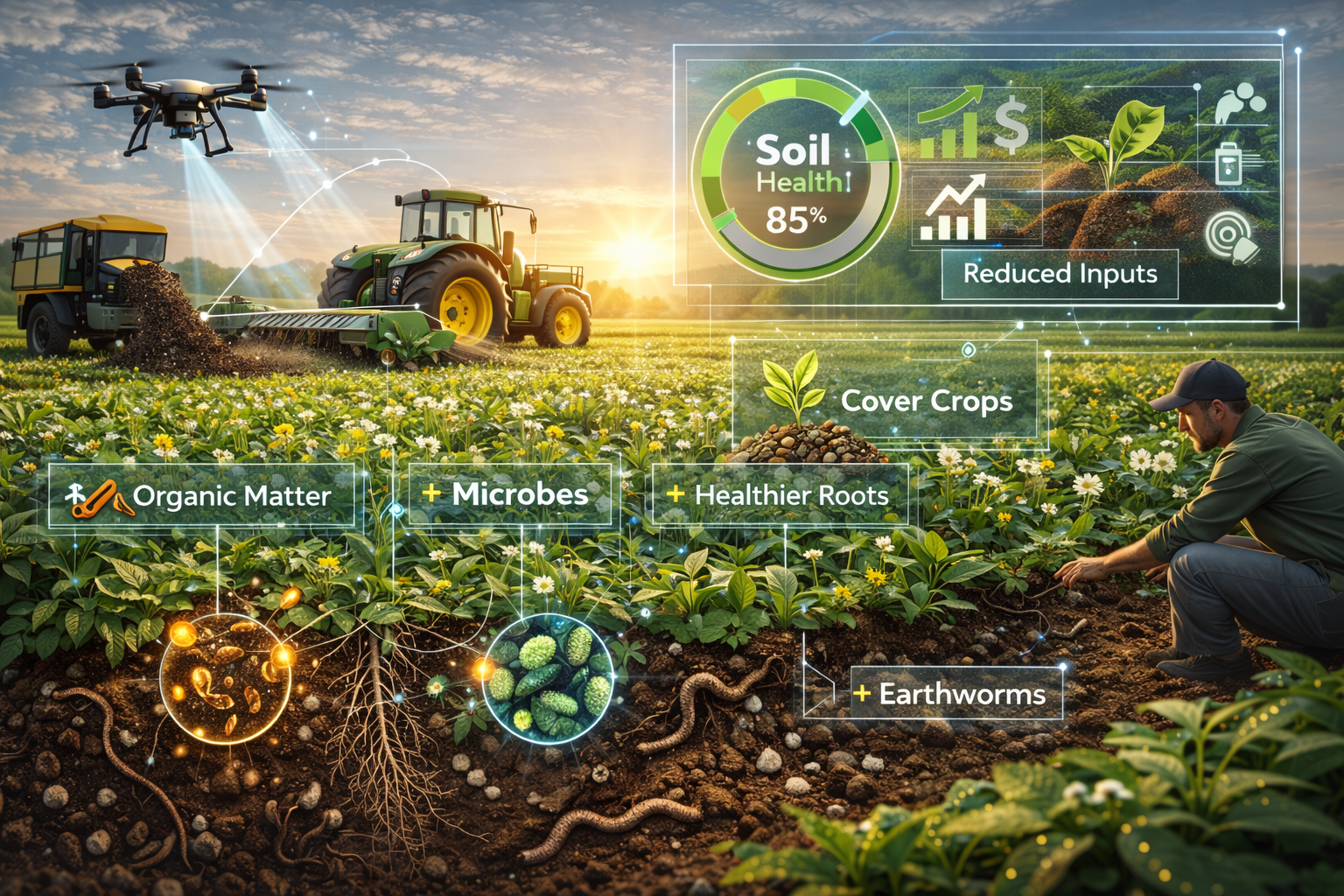 How to Improve Soil Health Without Sacrificing Profitability